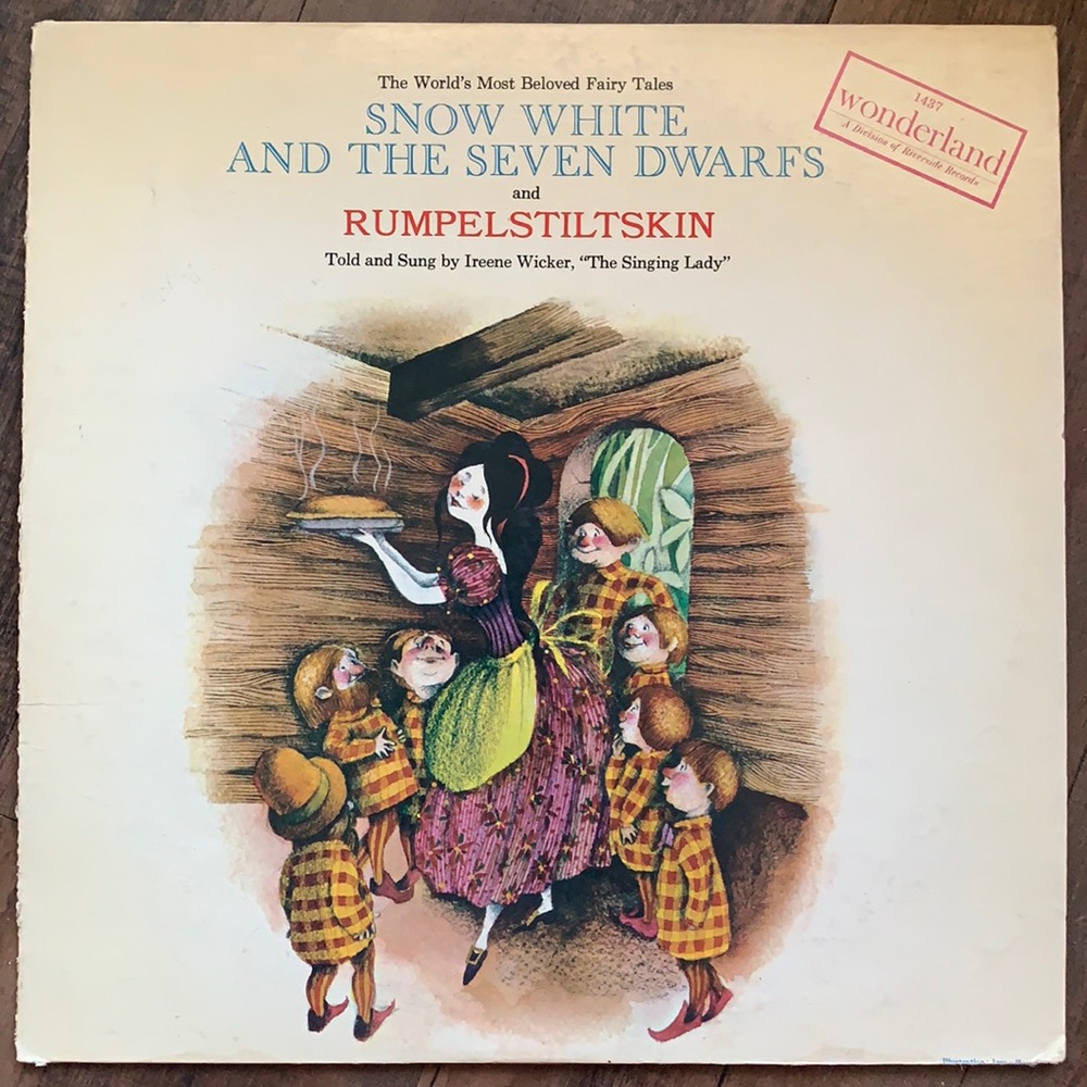 “The Singing Lady” fairy tales record vinyl
